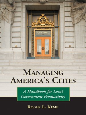 cover image of Managing America's Cities